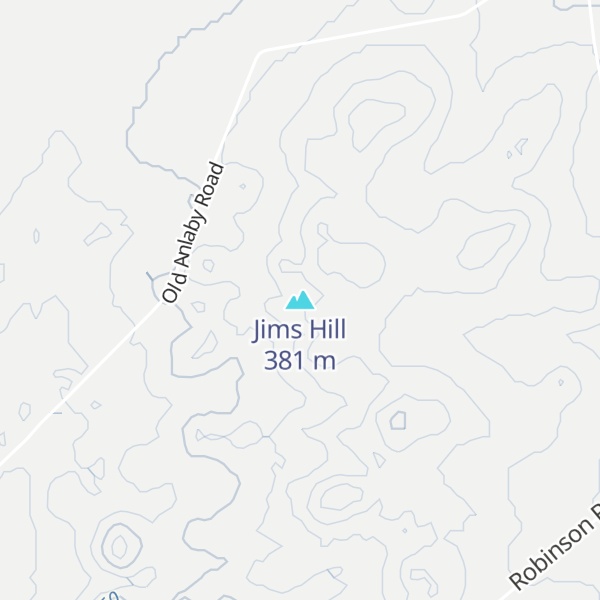 Map of Jims Hill