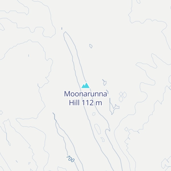 Map of Moonarunna Hill