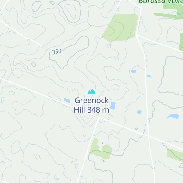 Map of Greenock Hill