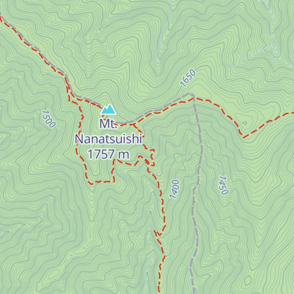 Map of Nanatsuishi-Koya Lodge