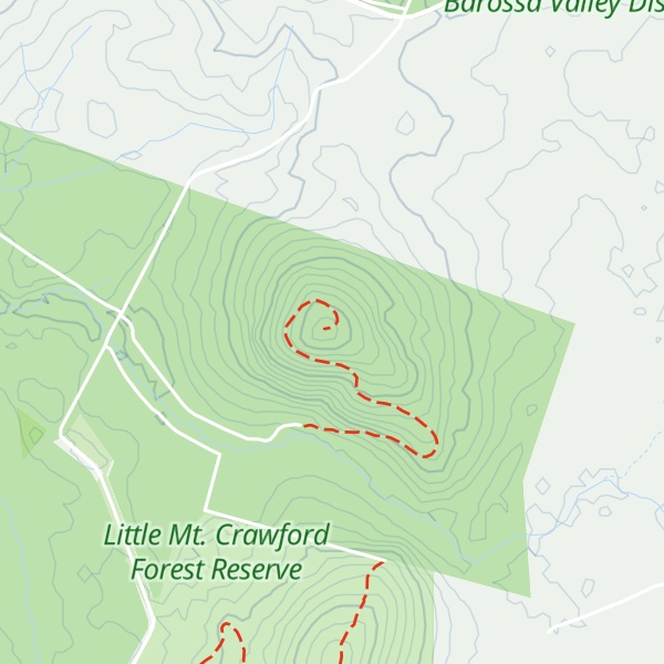 Map of Mount Crawford