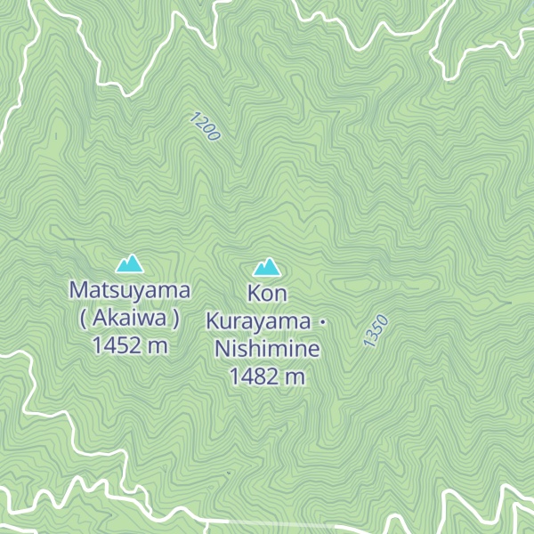 Map of Kon Kurayama ･ Nishimine