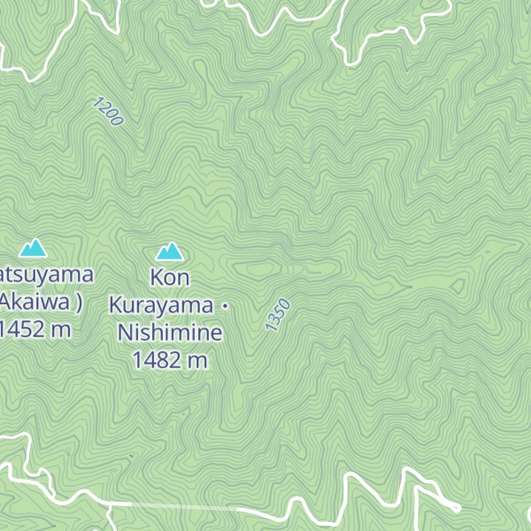 Map of Kon Kurayama ･ Tōhō