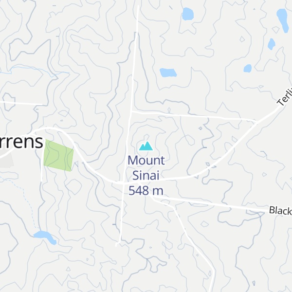 Map of Mount Sinai
