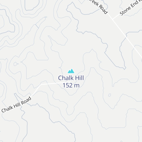 Map of Chalk Hill
