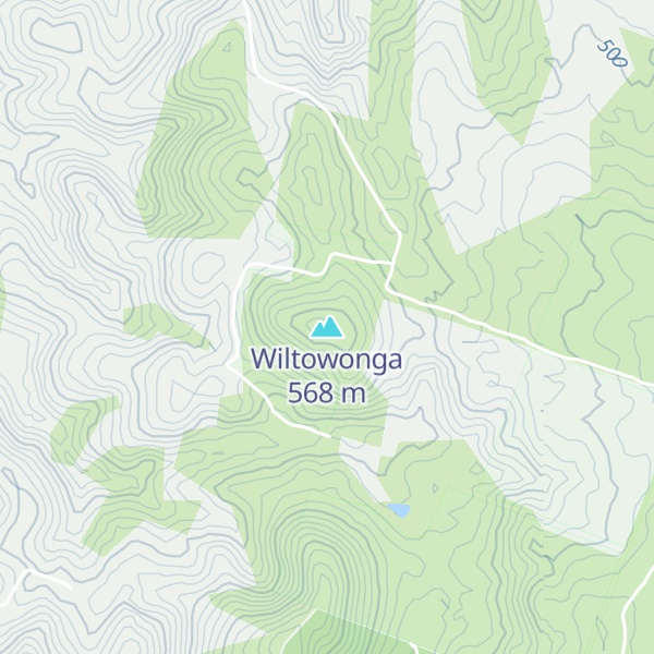 Map of Wiltowonga