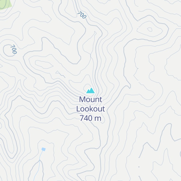Map of Mount Lookout
