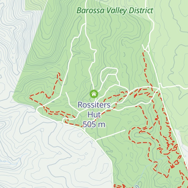 Map of Rossiters Hut