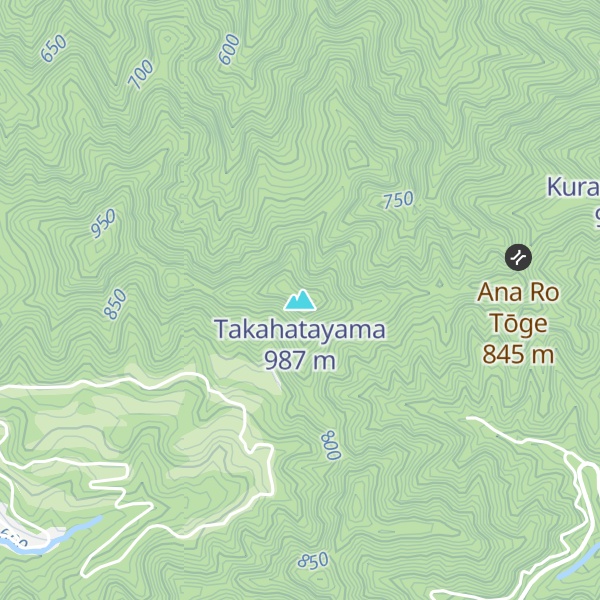 Map of Takahatayama