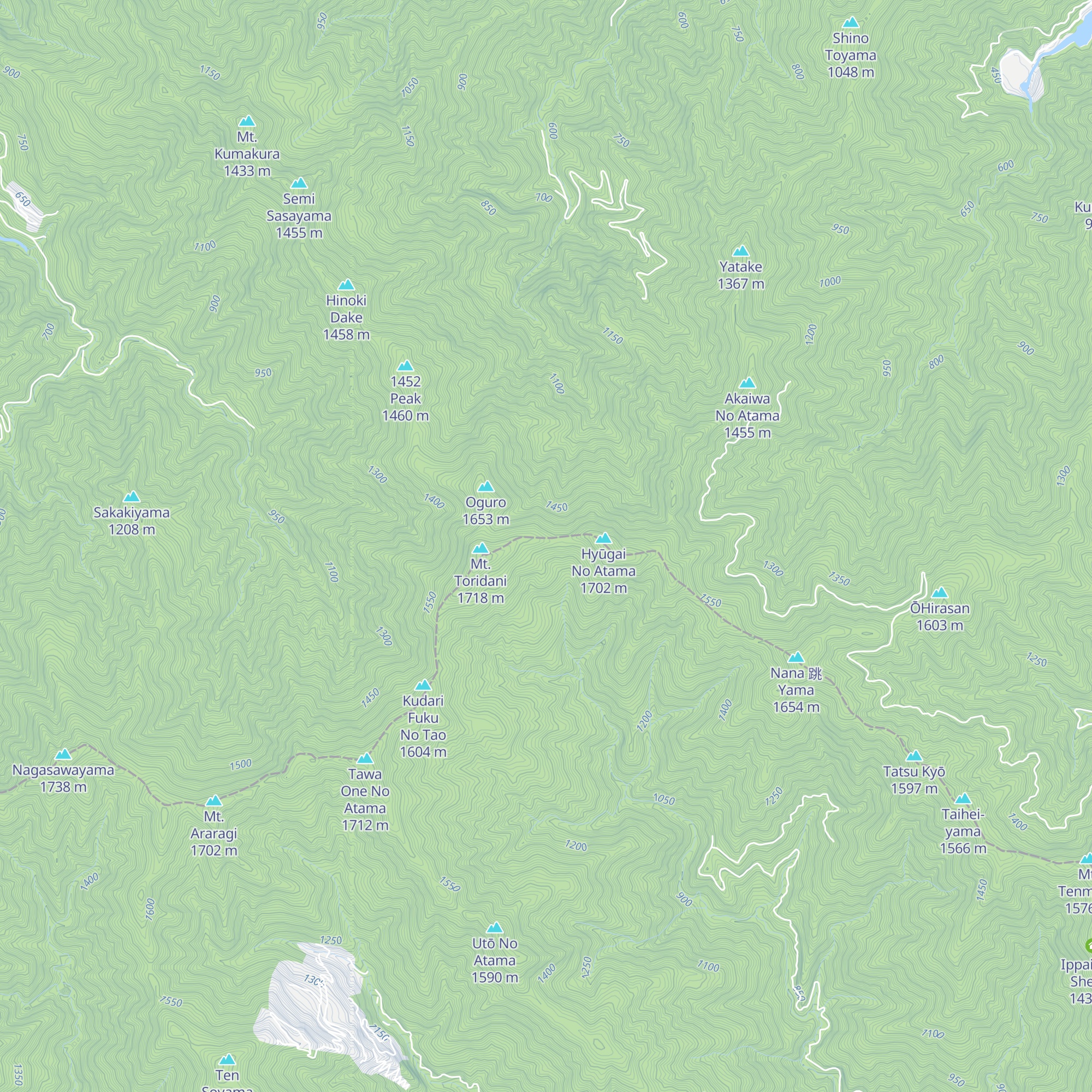 Toridaniya Hut map