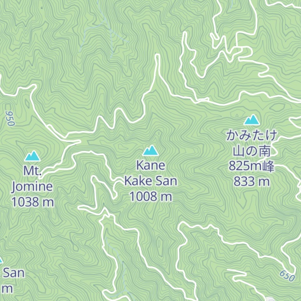 Map of Kane Kake San