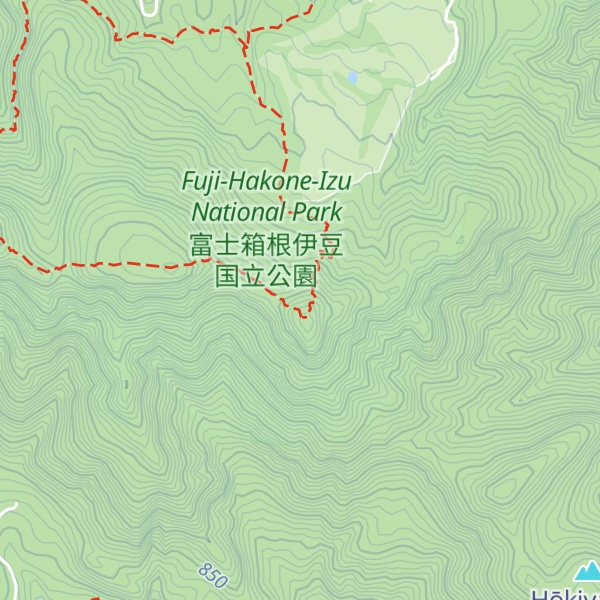 Map of Mt. Banjiro