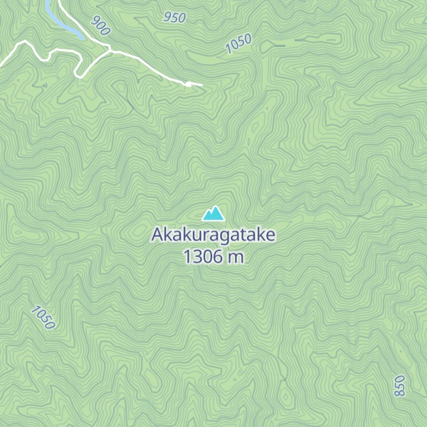Map of Akakuragatake