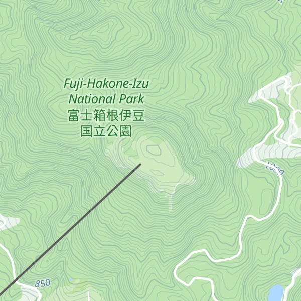 Map of Mt. Koma