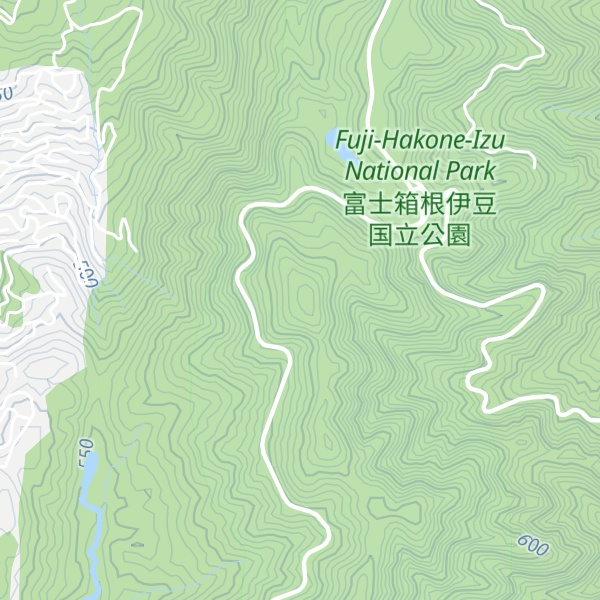 Map of Mt. Kurotake