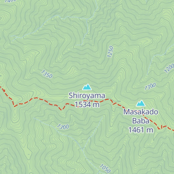 Map of Shiroyama