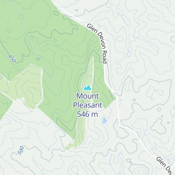 Map of Mount Pleasant