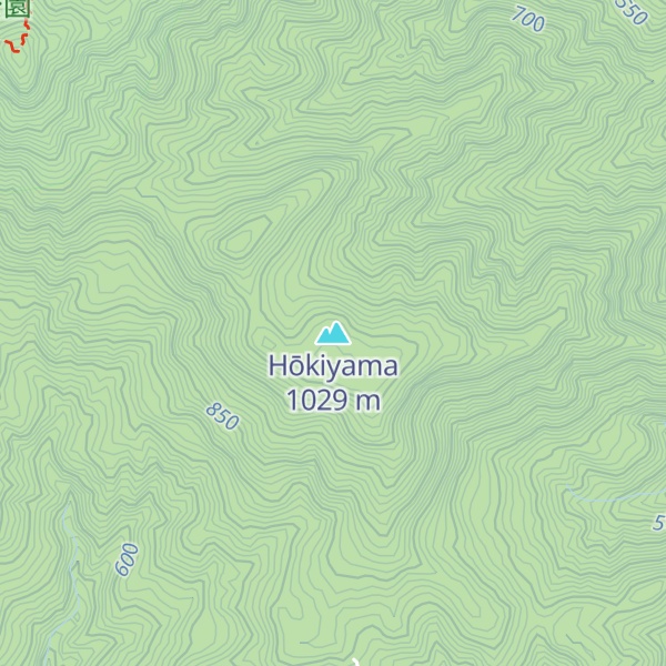Map of Hōkiyama