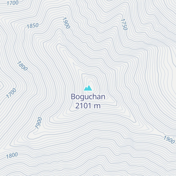 Map of Boguchan