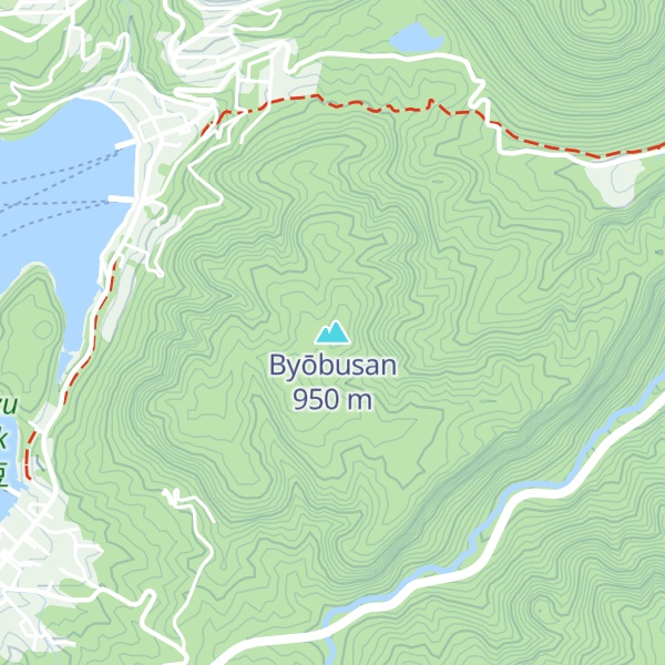 Map of Byōbusan