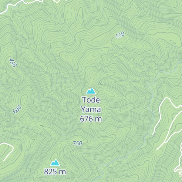 Map of Tode Yama