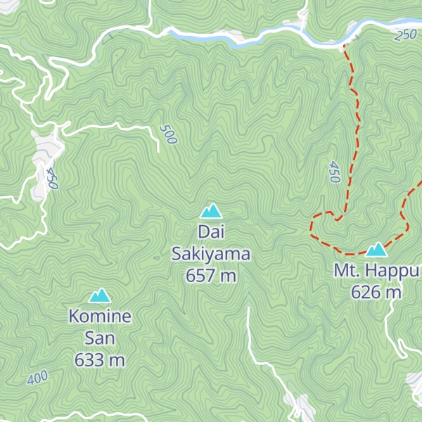 Map of Dai Sakiyama