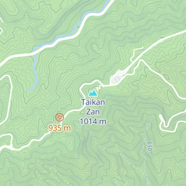 Map of Taikan Zan