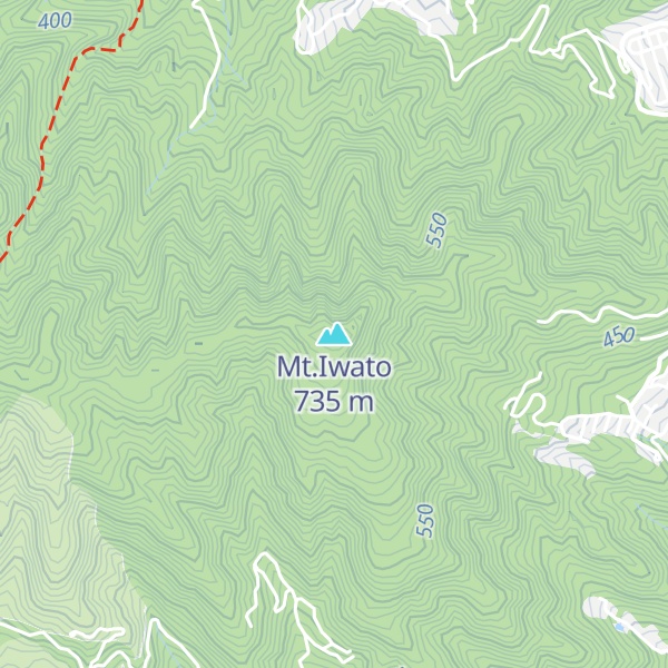 Map of Mt.Iwato