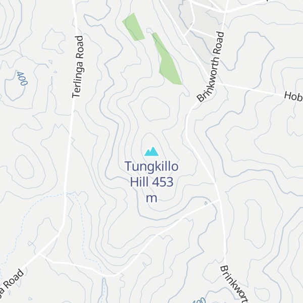 Map of Tungkillo Hill