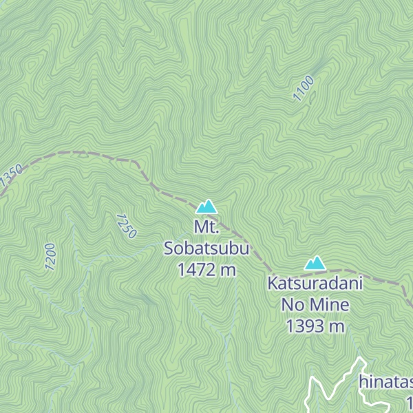 Map of Mt. Sobatsubu