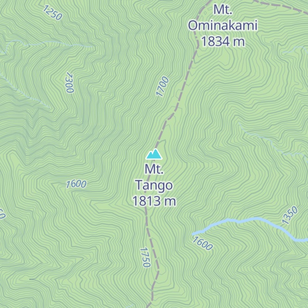 Map of Mt. Tango