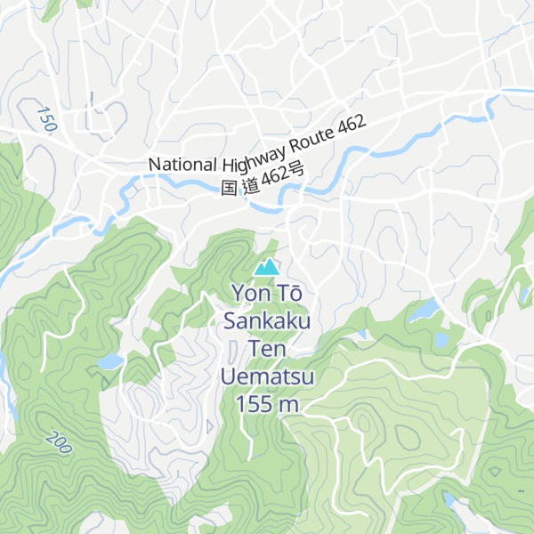 Map of Yon Tō Sankaku Ten Uematsu