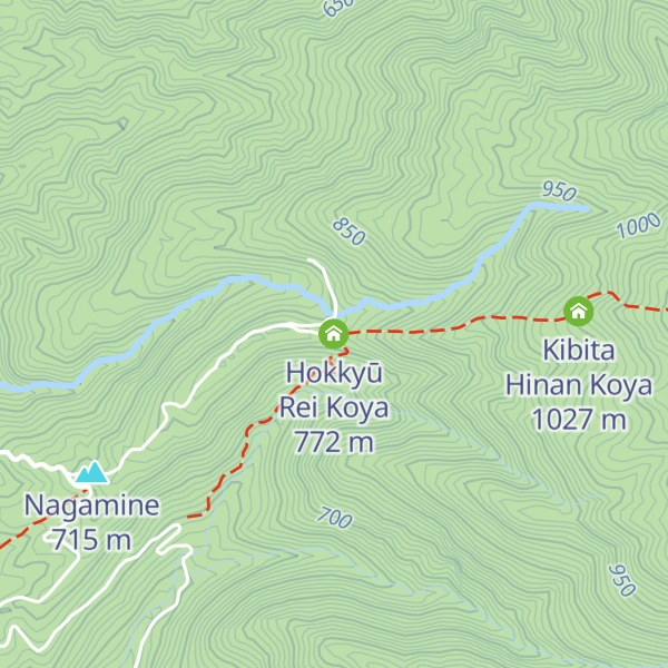 Map of Hokkyū Rei Koya