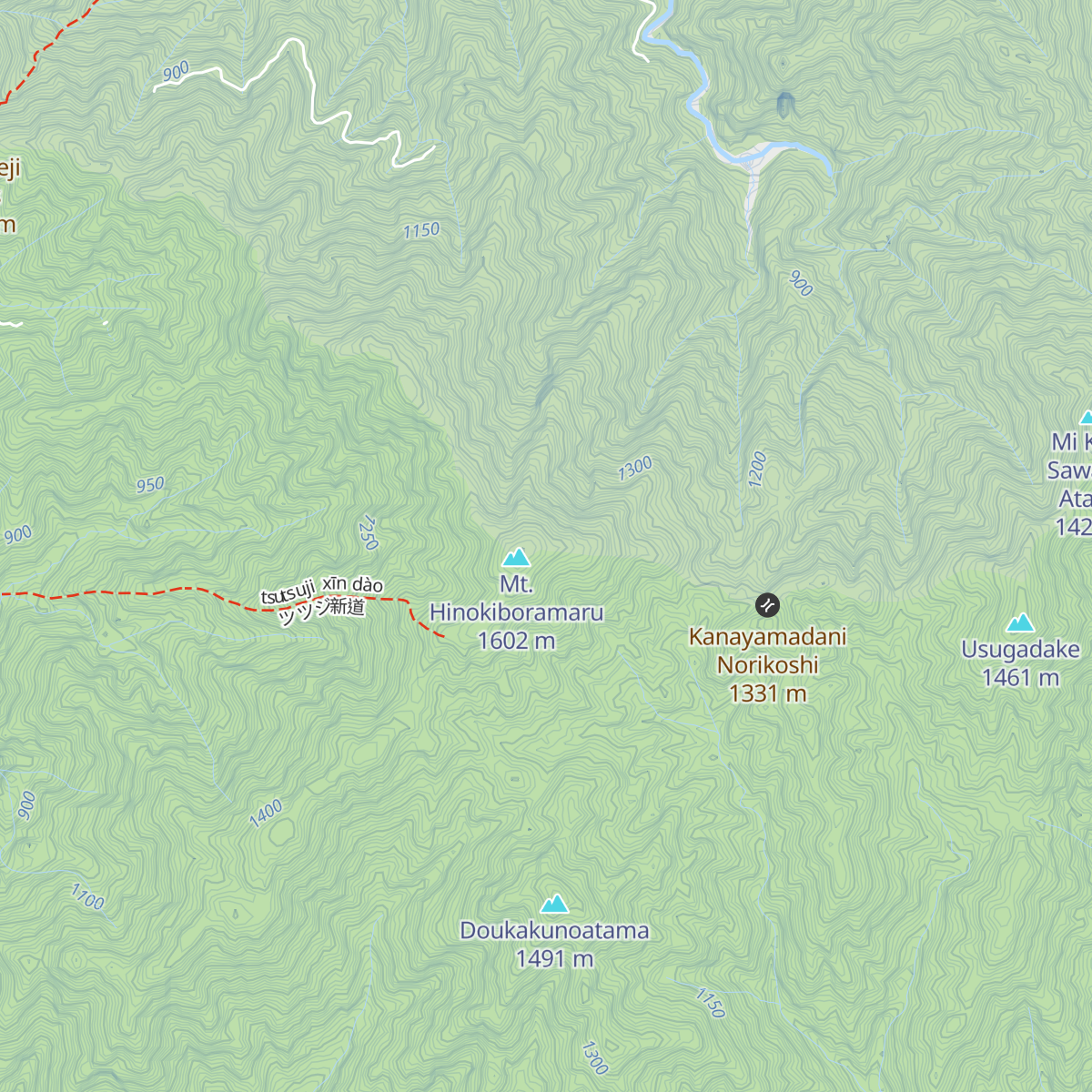 Aogatakesanso map
