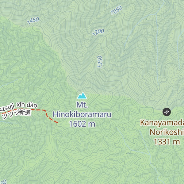 Map of Aogatakesanso