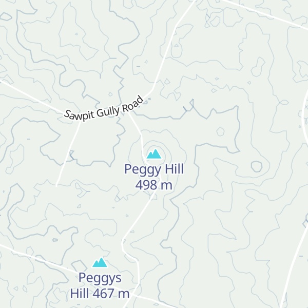 Map of Peggy Hill