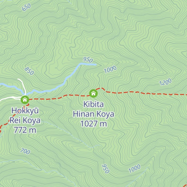 Map of Kibita Hinan Koya