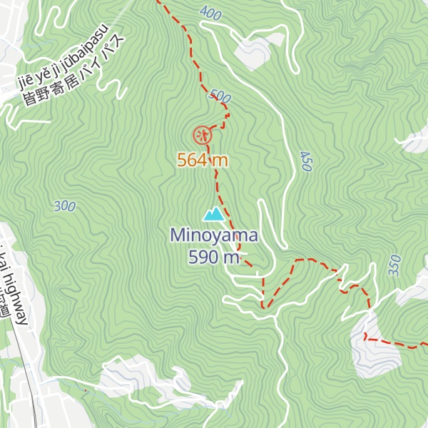 Map of Minoyama