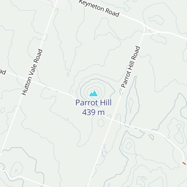 Map of Parrot Hill