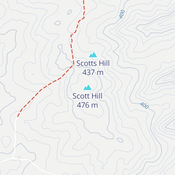 Map of Scott Hill