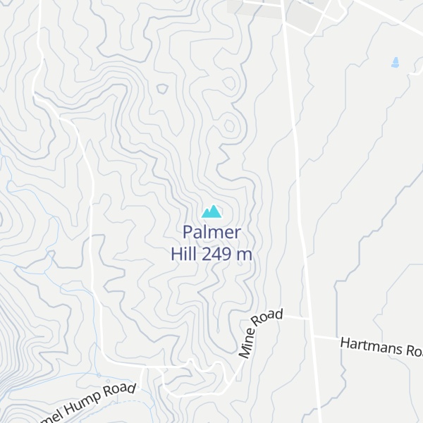 Map of Palmer Hill