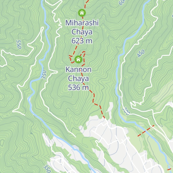 Map of Tanzawa Bēsu
