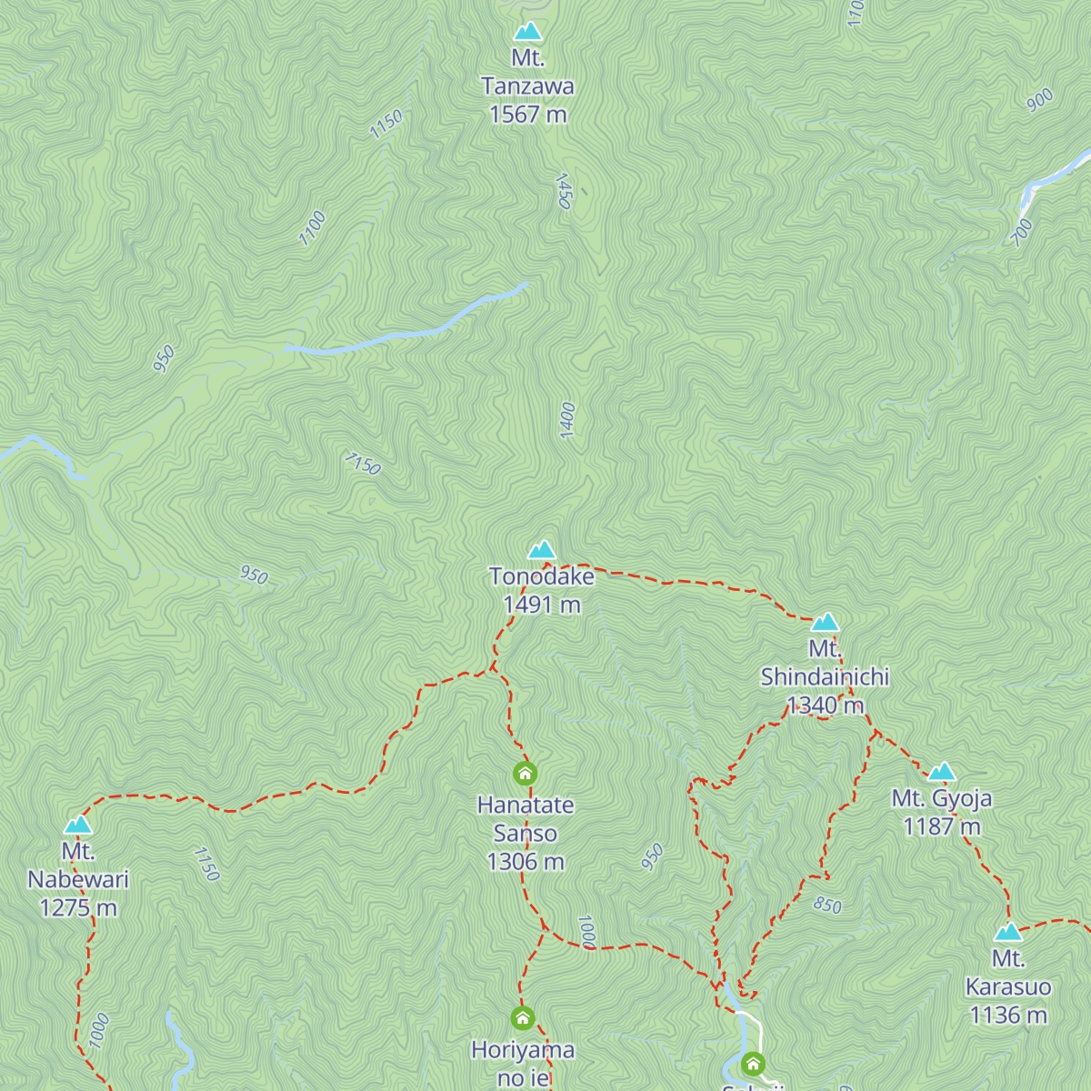 Sonbutsu Sanso map