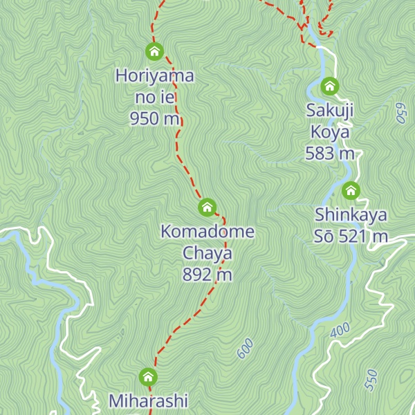 Map of Komadome Chaya