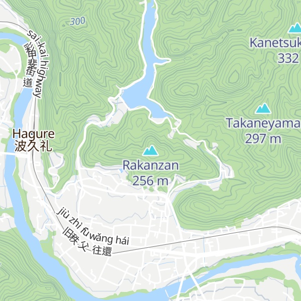Map of Rakanzan