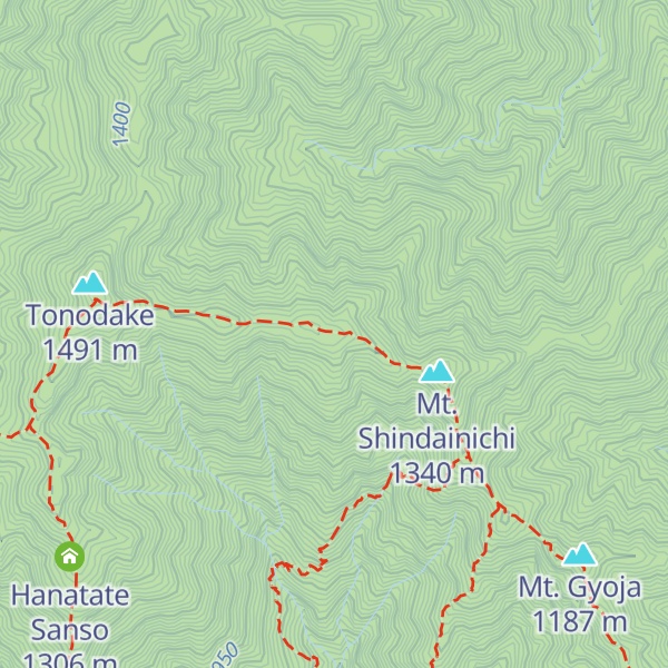 Map of Kinomata Hut