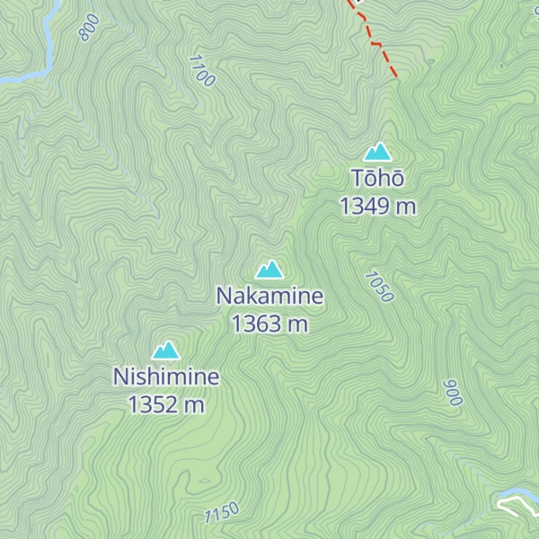 Map of Nakamine