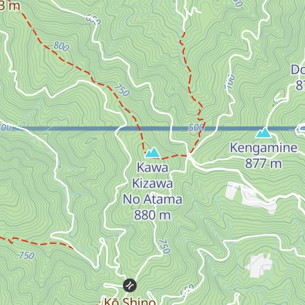 Map of Kawa Kizawa No Atama