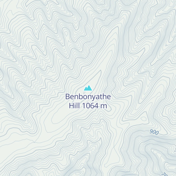 Map of Benbonyathe Hill