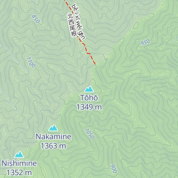 Map of Tōhō